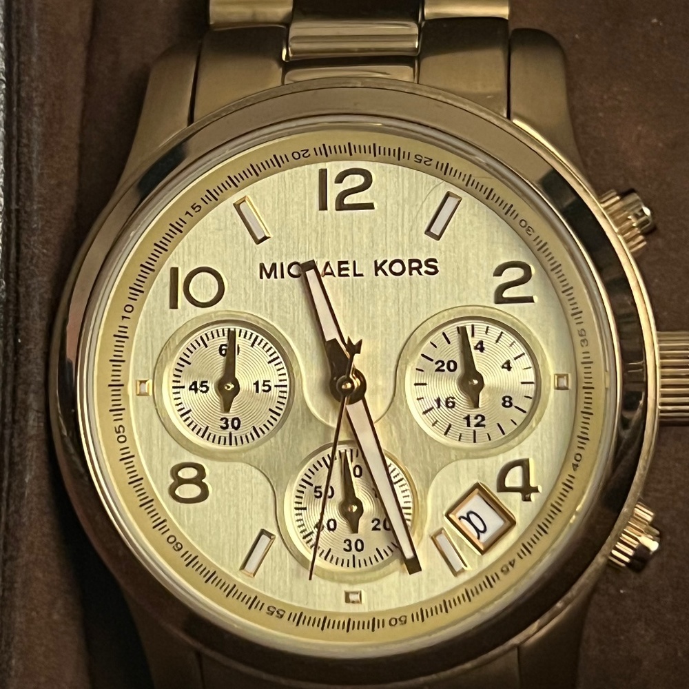 Michael Kors gold tone  watch